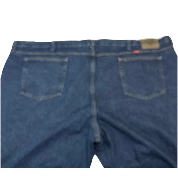 Wrangler Premium Quality Denim Jeans Blue 56x32 - Picture 3 of 10